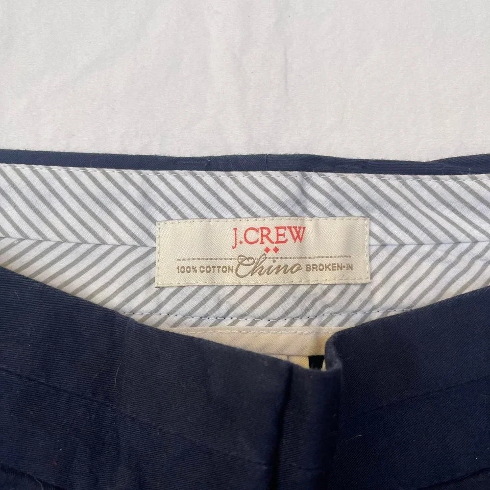J.crew‎ navy chino shorts